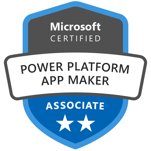 Microsoft Certified: Power Platform App Maker Associate