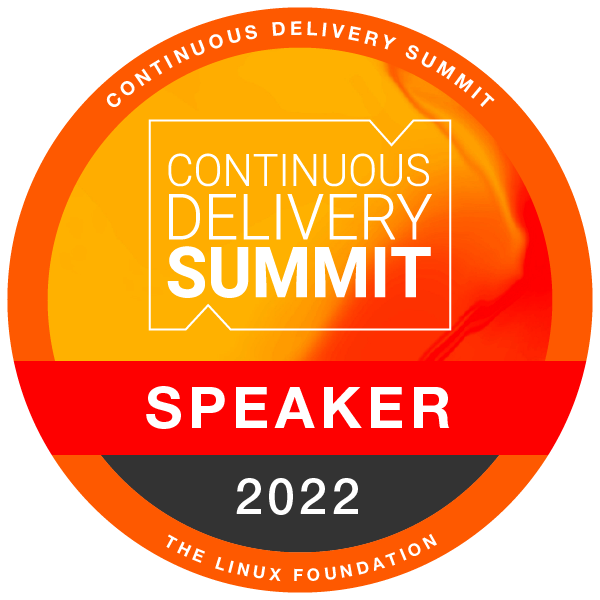 Speaker Continuous Delivery Summit Credly