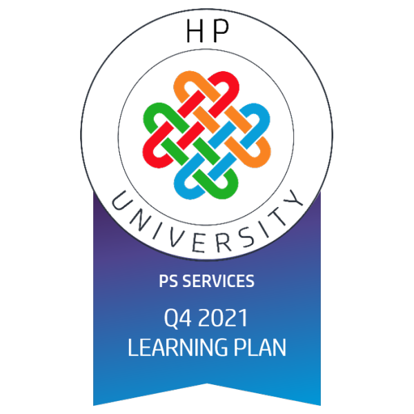 HP Personal Systems Services: Q4 2021 Learning Plan