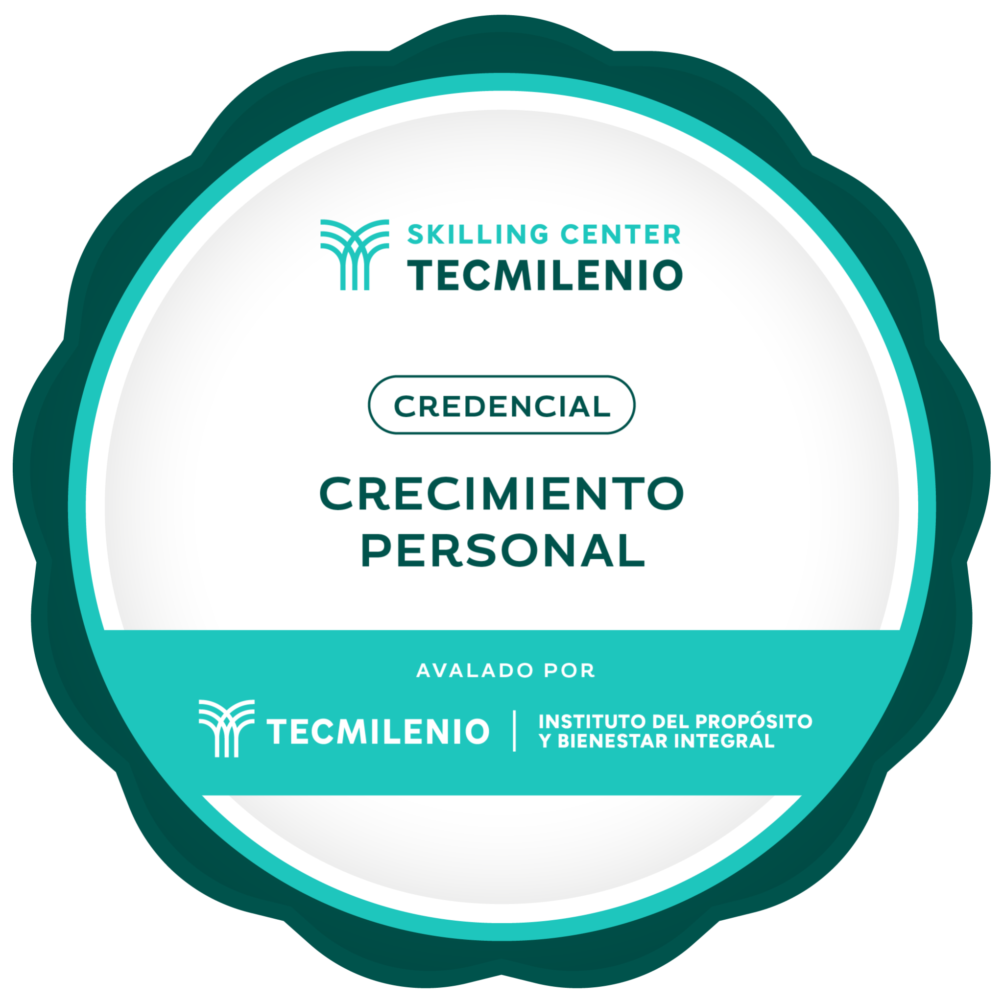 Credencial Crecimiento personal