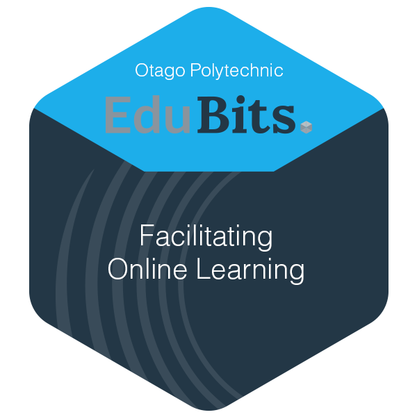 Facilitating Online Learning