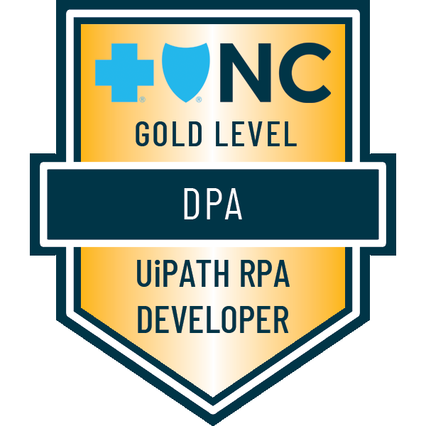 Digital Process Automation - UiPath RPA Developer - Gold