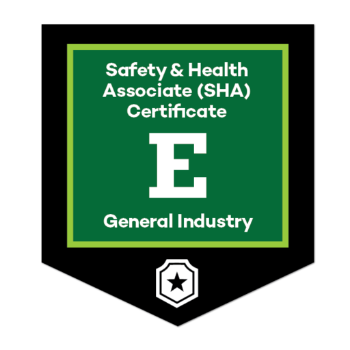 Safety & Health Associate (SHA) – General Industry Concentration ...