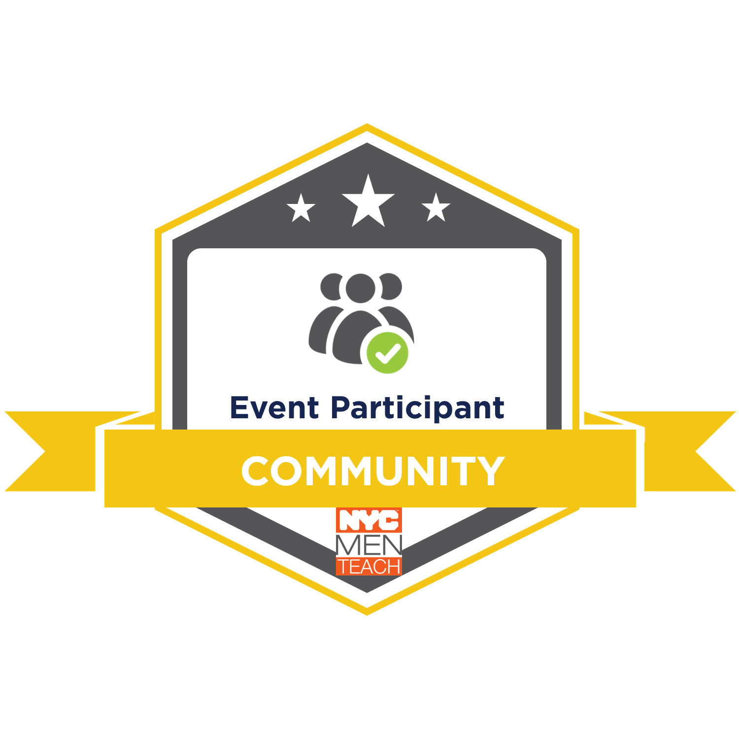 NYCMT Community Event Participant: Community Member - Credly