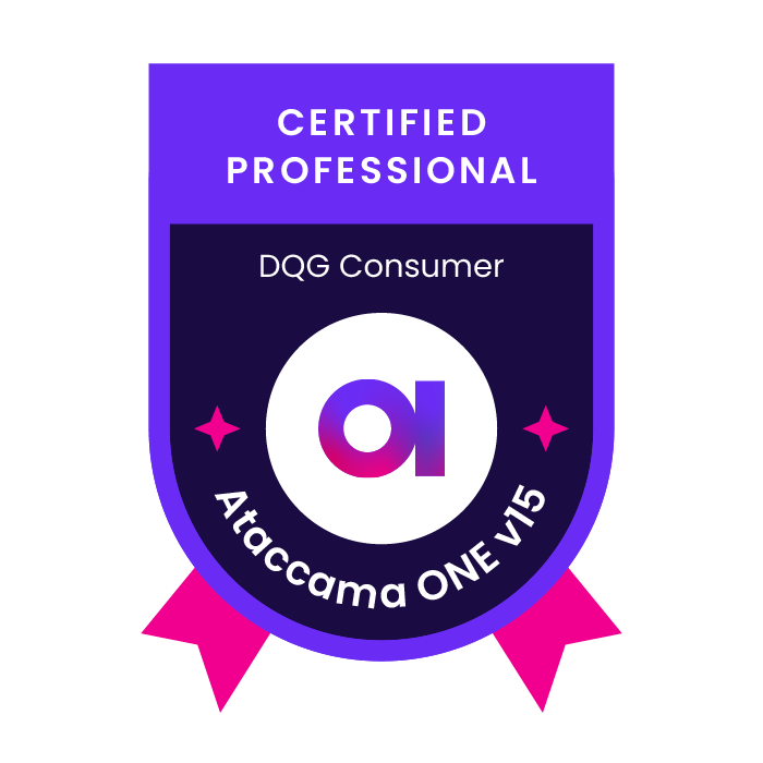 Ataccama ONE v15 | DQG Consumer Certification