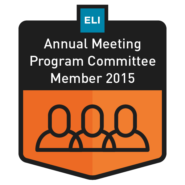 ELI Annual Meeting Program Committee Member 2015