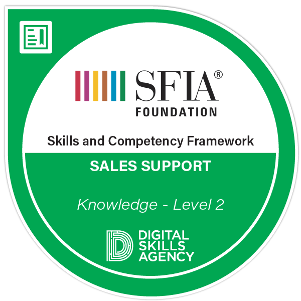 Sales Support - Knowledge - Level 2 - Credly