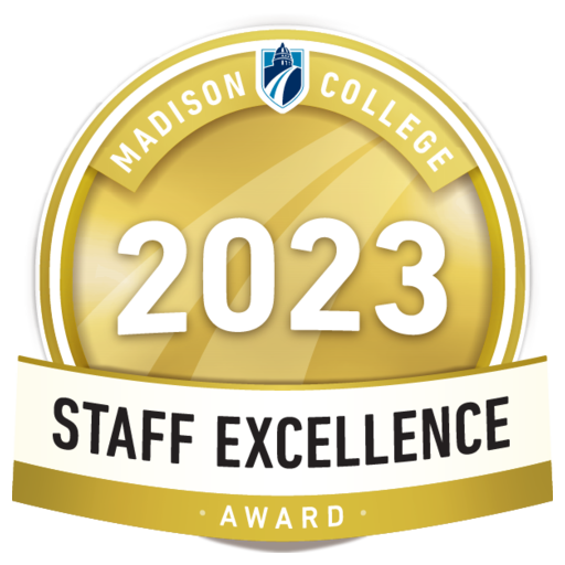 Staff Excellence Award 2023 Credly