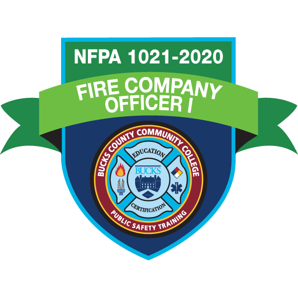 Fire Company Officer 1 (1021-2020)