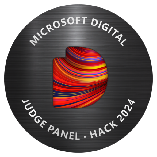 Microsoft Digital Global Hackathon FY25H1 | Judge - Credly