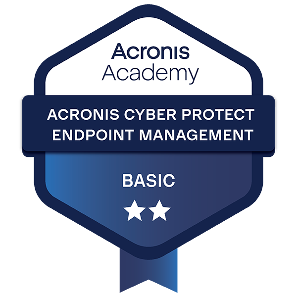Acronis Cyber Protect – Endpoint Management Basics