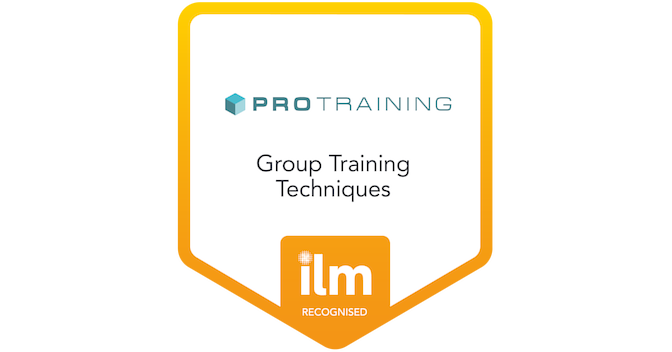 Group Training Techniques - PRO Training - Credly