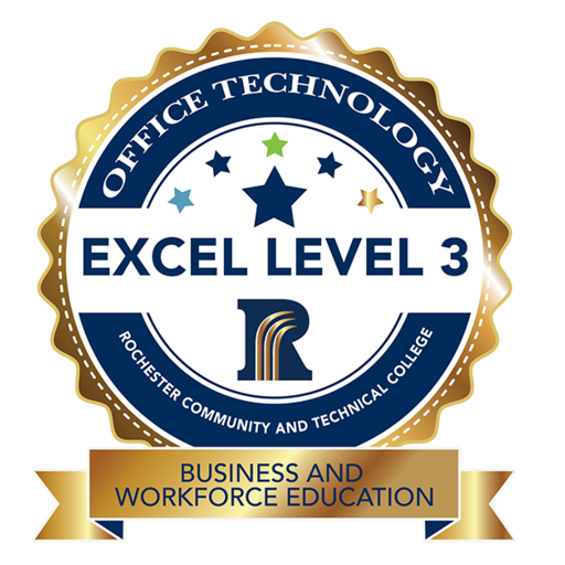 Excel Level 3 - Credly