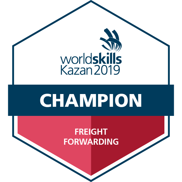 WorldSkills Kazan 2019 - Champion - Freight Forwarding