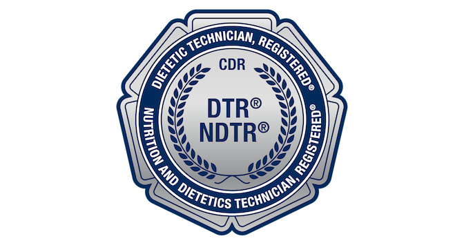 Dietetic Technician, Registered (DTR) or Nutrition and Dietetics ...