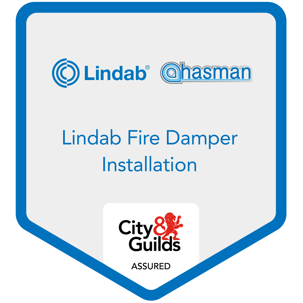 Lindab Fire Damper Installation Credly