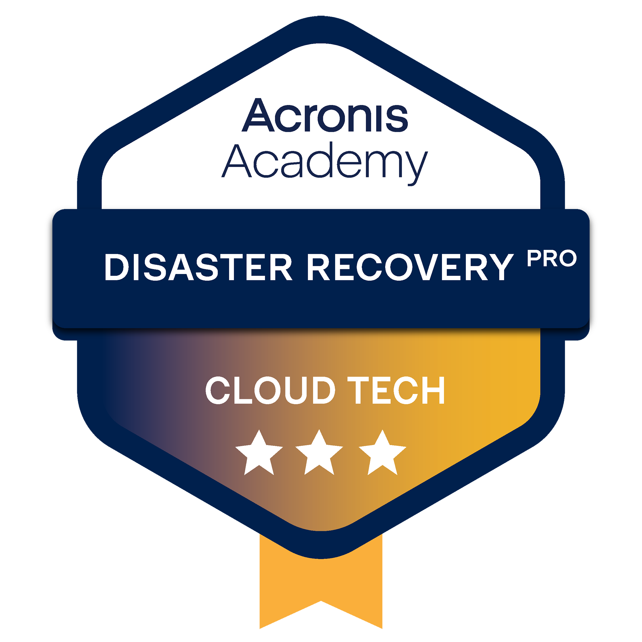 Cloud Tech Professional Disaster Recovery