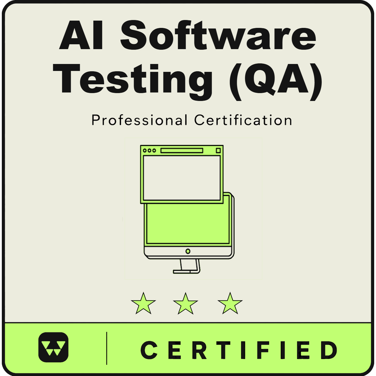 Certified AI Software Testing (QA)