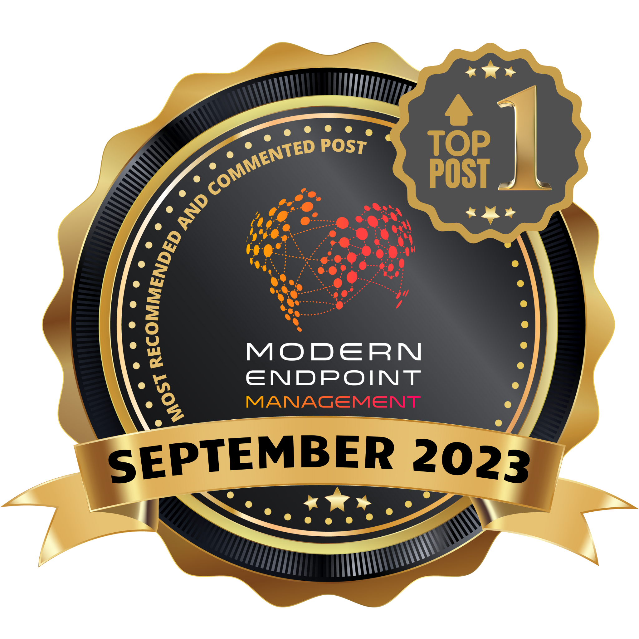 TOP 1 Post - Modern Endpoint Management group - Credly