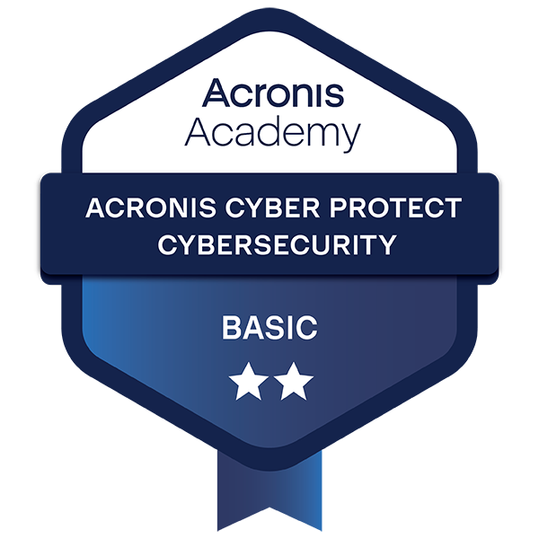 Acronis Cyber Protect – Cybersecurity Basics