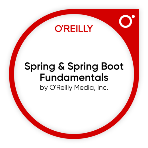 Spring & Spring Boot Fundamentals - Credly