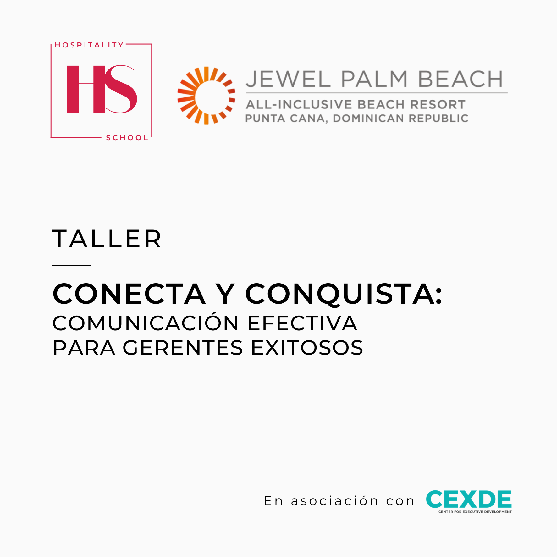 Taller Conecta y Conquista ・ Comunicación Efectiva para Gerentes Exitosos