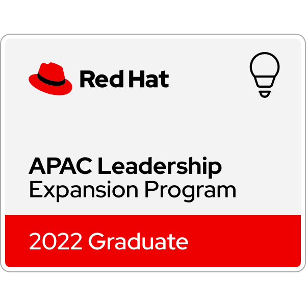 2022 Red Hat APAC Leadership Expansion Program