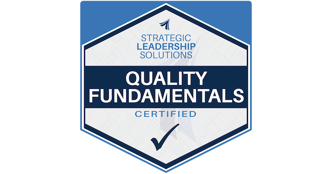 Quality Fundamentals Microcredential - Credly