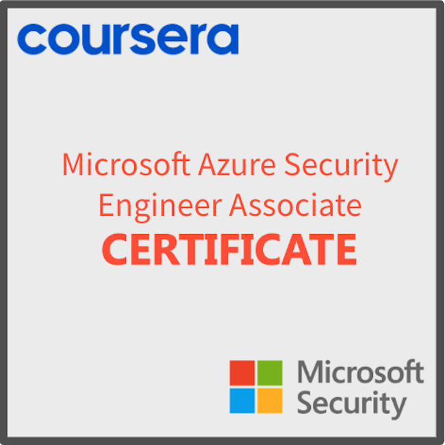 Microsoft Azure Security Engineer Associate (AZ-500) Professional Certificate