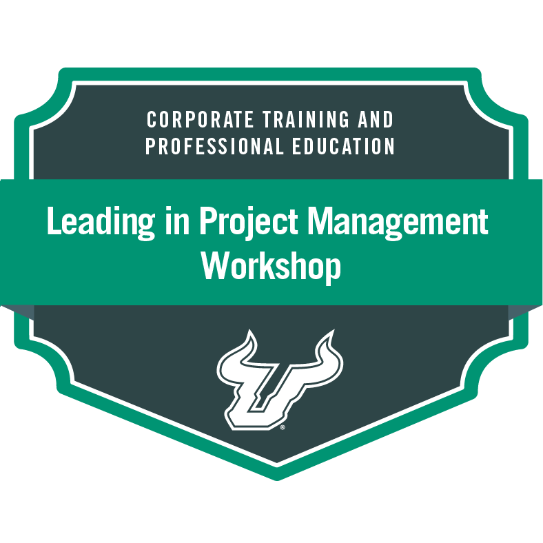 Leading in Project Management Workshop Badge