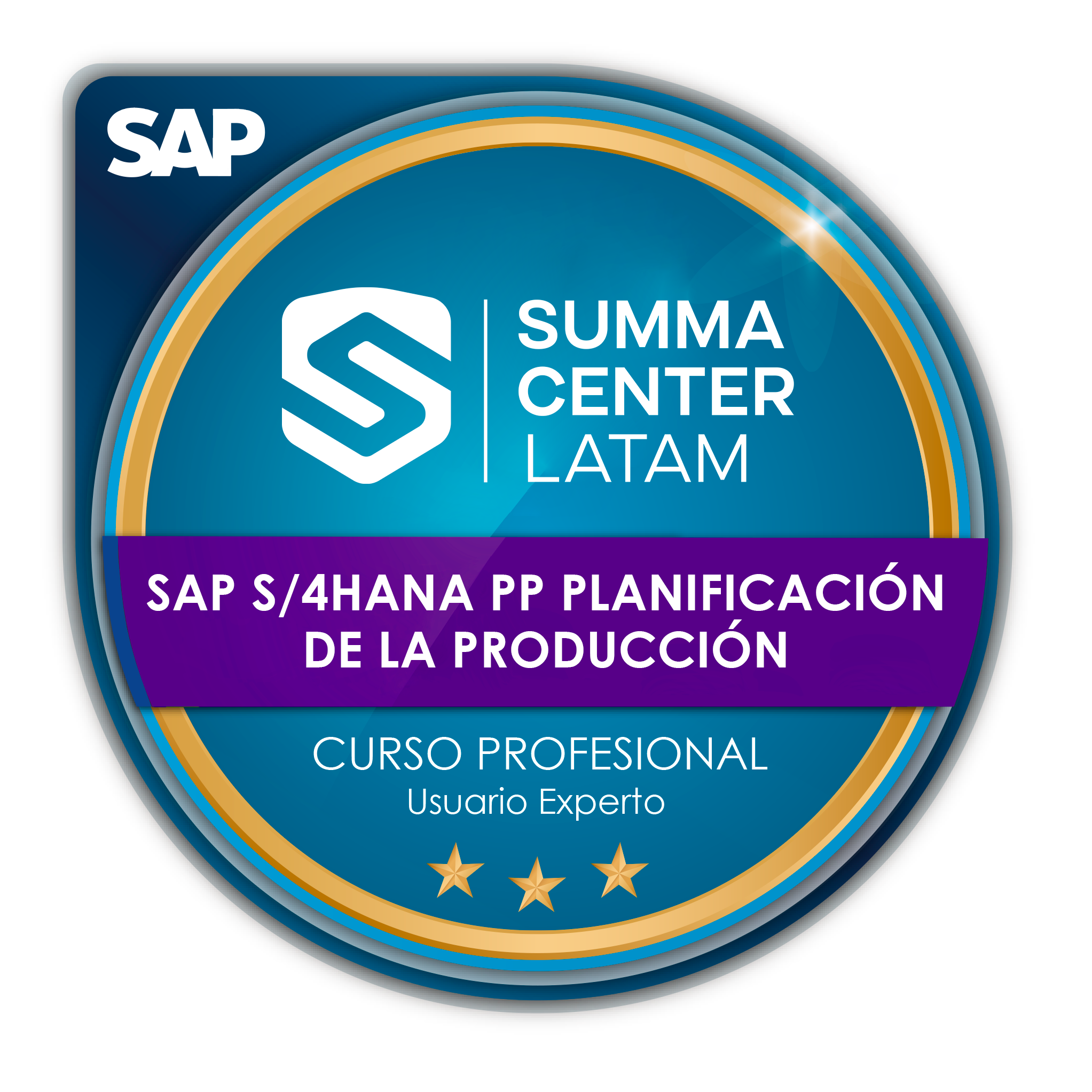 SAP S/4HANA PP Planificación de la Producción (Key User) Gold