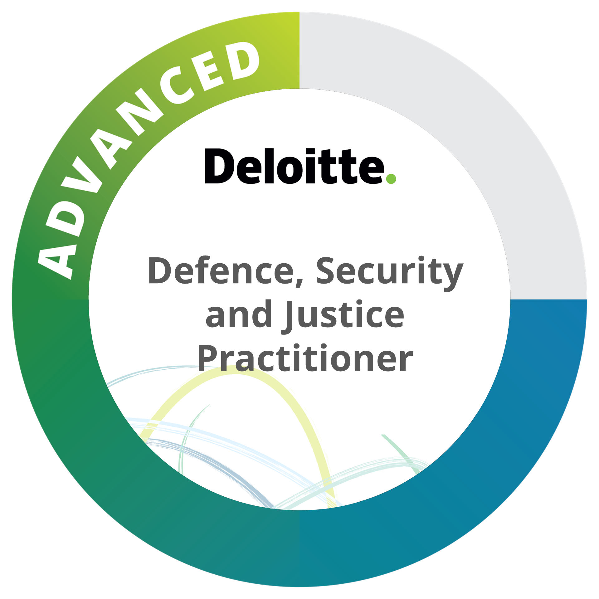 Defence, Security and Justice Advanced Practitioner Australia - Credly