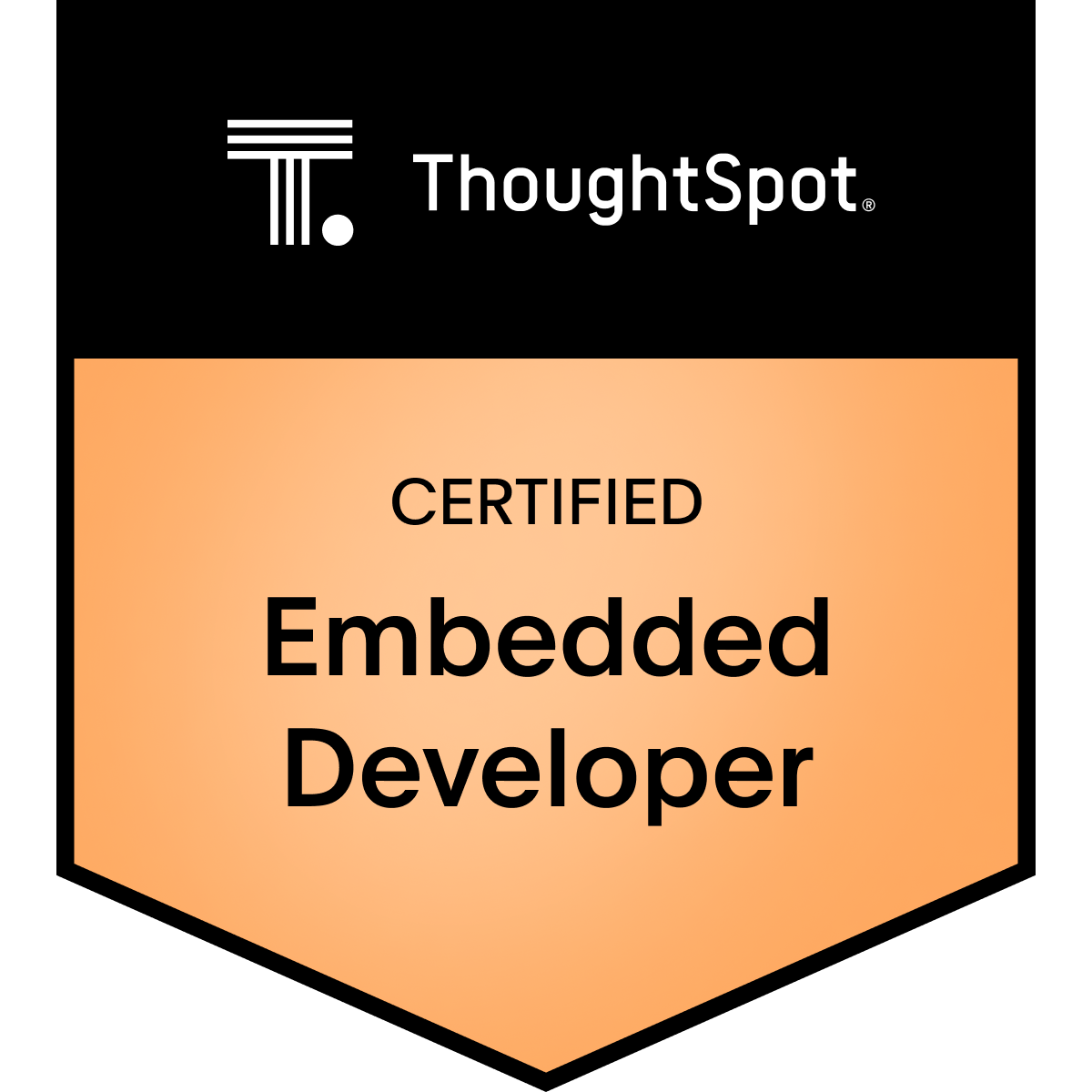 Certified ThoughtSpot Embedded Developer