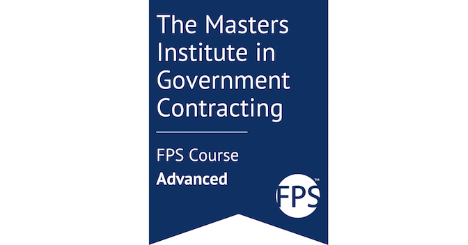 The Masters Institute in Government Contracting - Credly