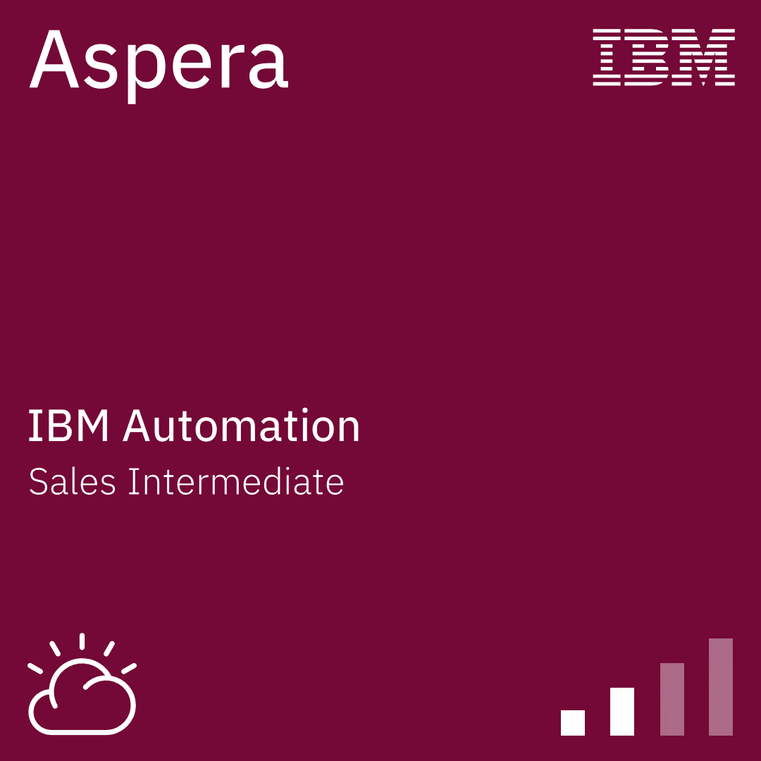 Aspera Sales Intermediate