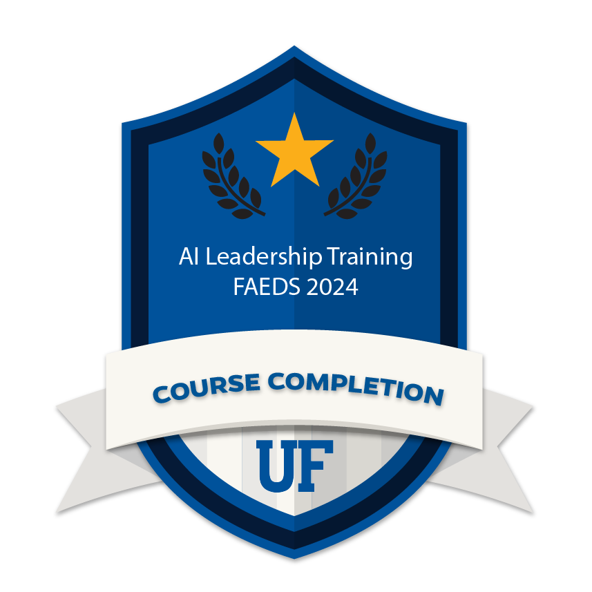 AI Leadership Training FAEDS 2024