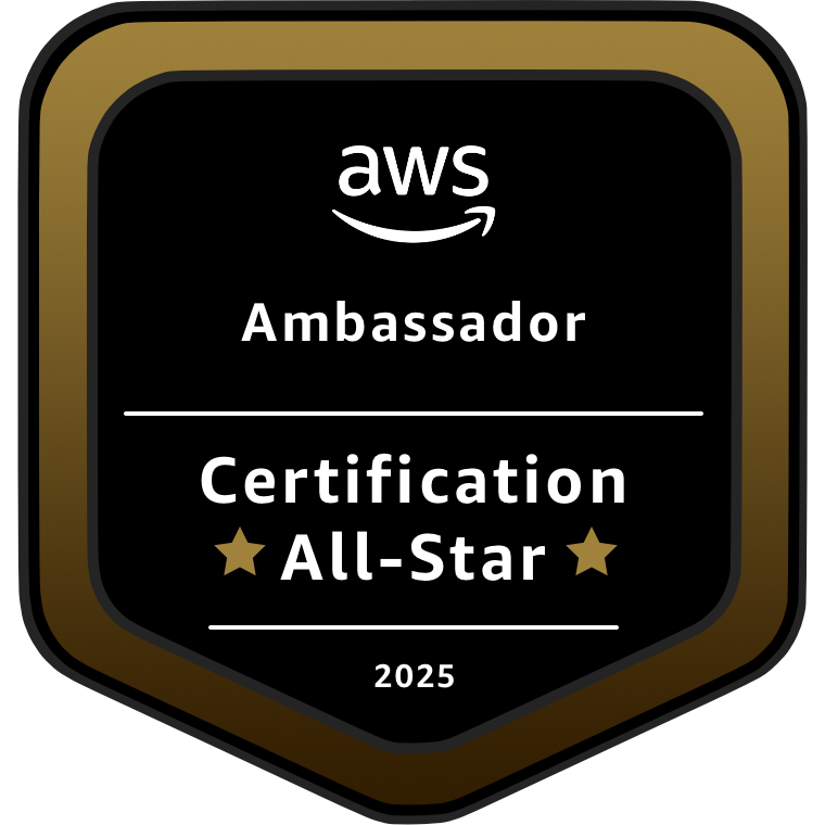 AWS Ambassador - Certification All-Star Award 2025