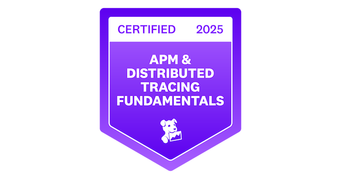 Datadog Certified: APM & Distributed Tracing Fundamentals - Credly