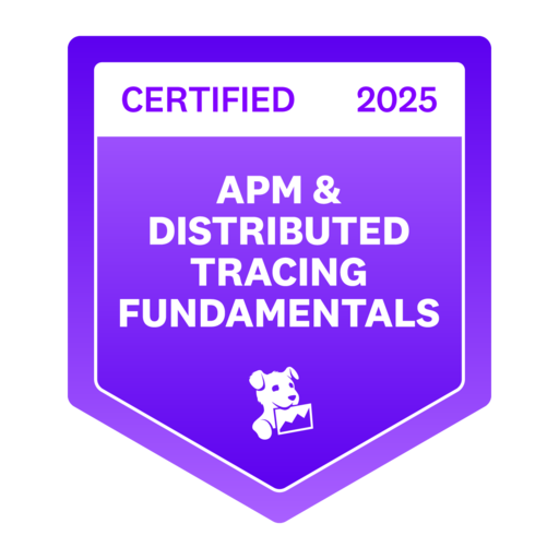 datadog-certified-apm-distributed-tracing-fundamentals-credly
