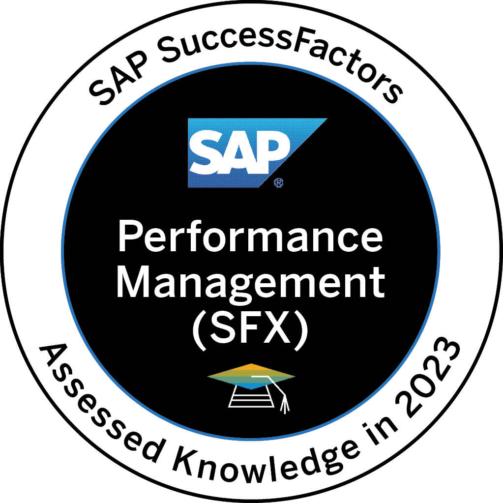 SAP Product Knowledge 2023 - SAP SuccessFactors Performance Management Expert (SFX)