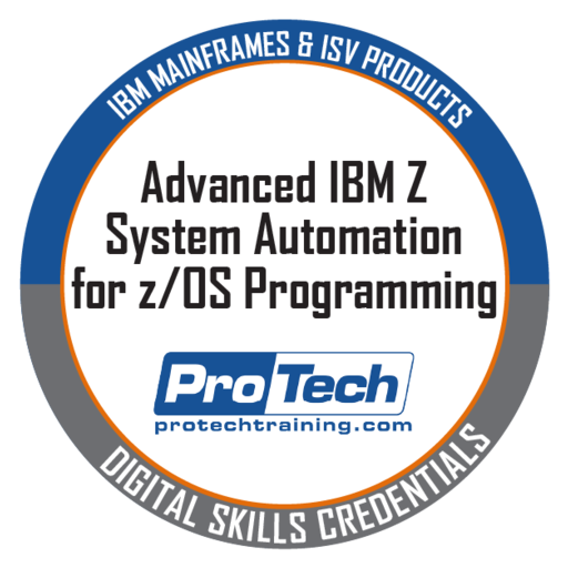 Advanced IBM Z System Automation for z/OS Programming - Credly