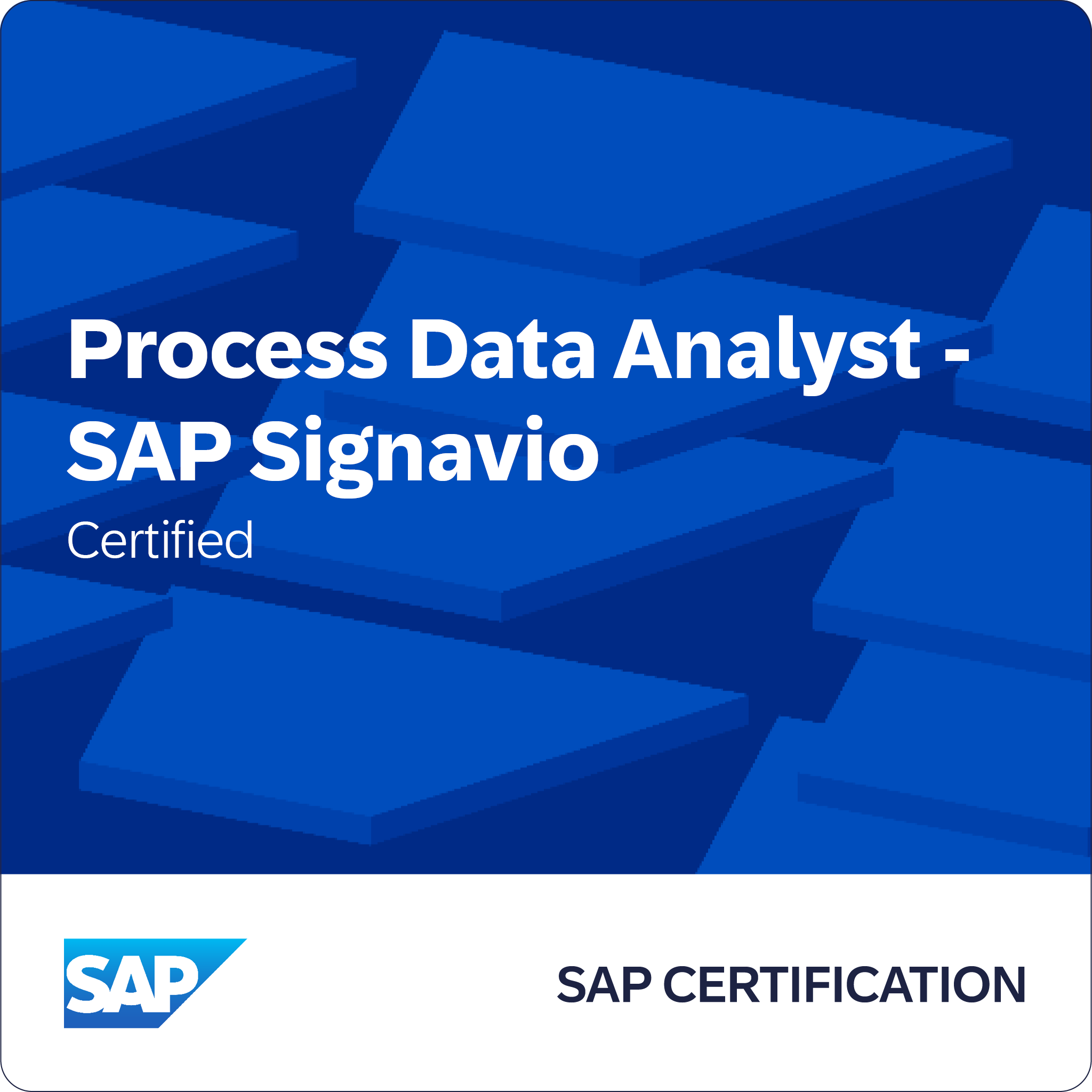 SAP Certified - Process Data Analyst - SAP Signavio