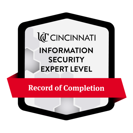Information Security Expert Level - Credly