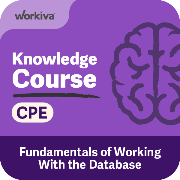 Fundamentals of Working With the Database