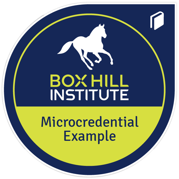 Microcredential Example badge
