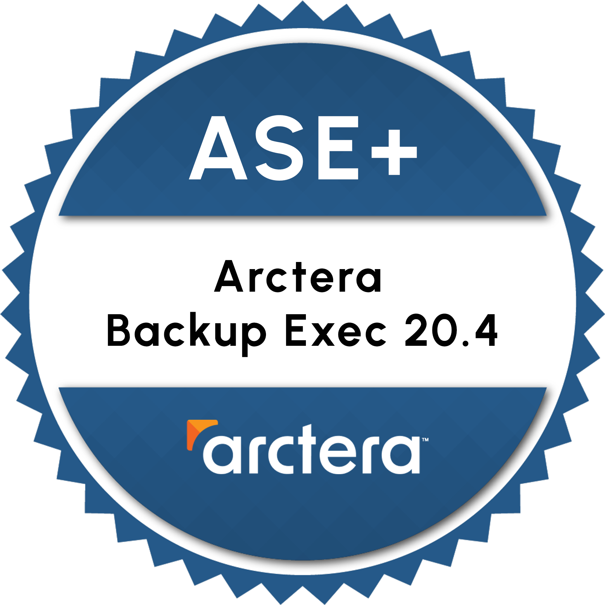 ASE+ Arctera Backup Exec 20.4
