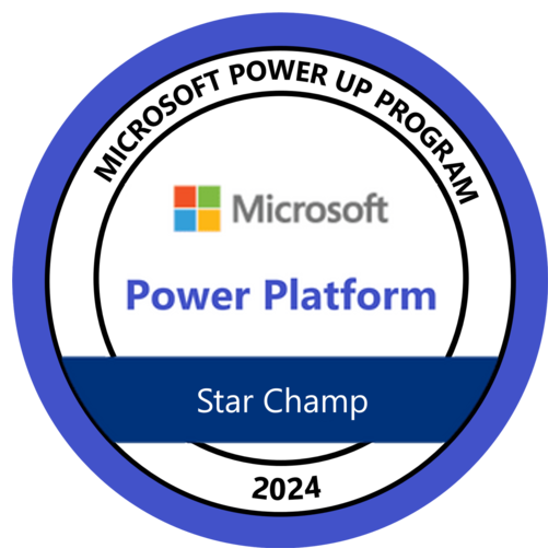 Microsoft power up program star champ credly