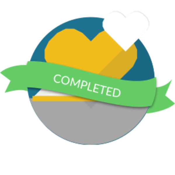 Love of Learning: Certificate of Completion