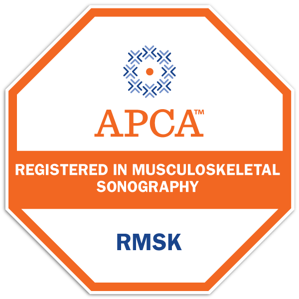 Registered in Musculoskeletal Sonography (RMSK)