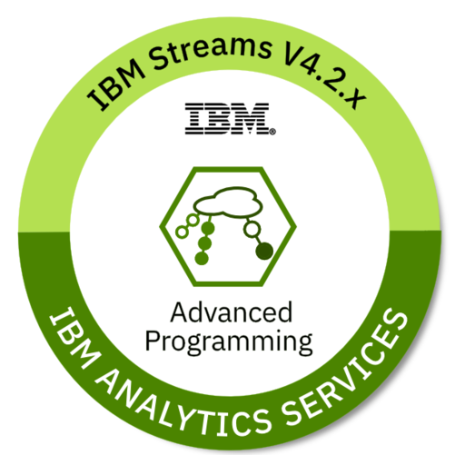 IBM Streams V4.2.x Advanced Programming Credly